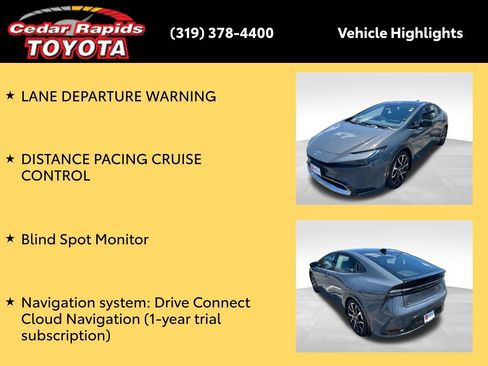 Certified 2026 Toyota Prius Plug-In Hybrid w/ Limited Premium Package FWD image 23
