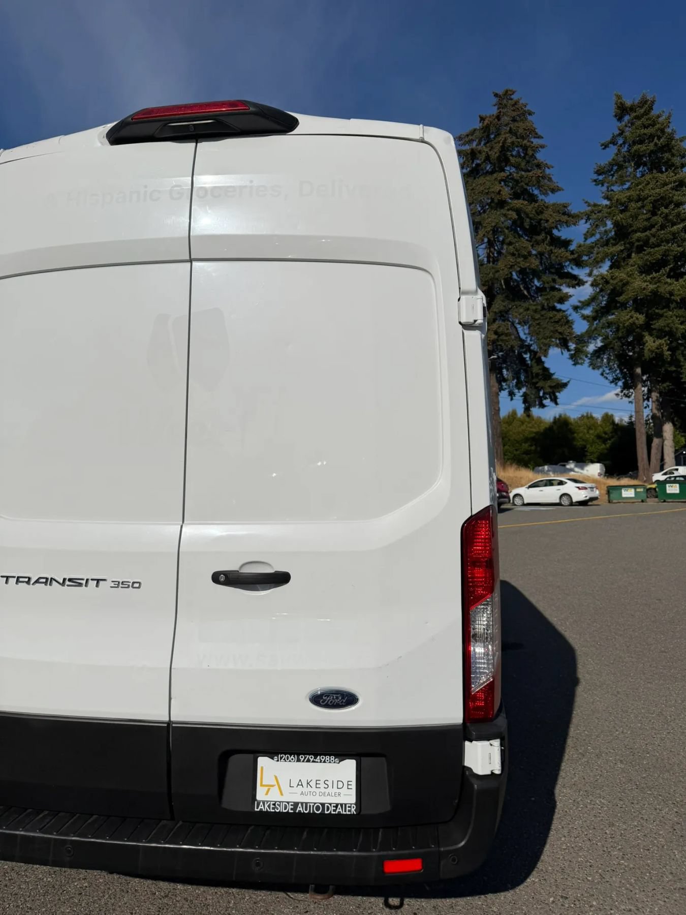 Used 2021 Ford Transit 350 148 High Roof Extended w/ Load Area Protection Package RWD image 13