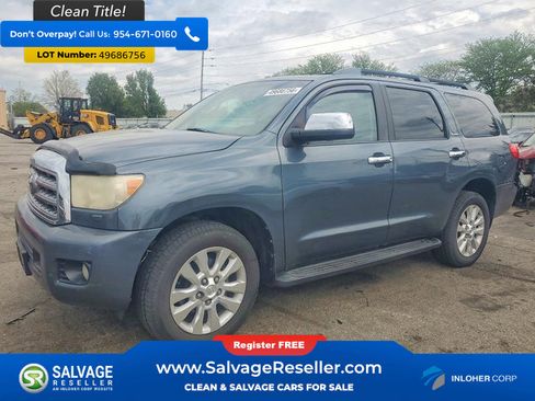 Used 2010 Toyota Sequoia Platinum image 1