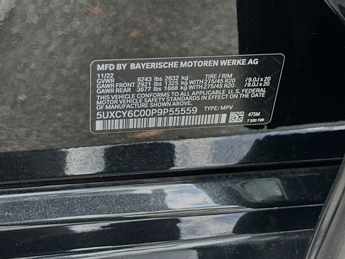 Certified 2023 BMW X6 xDrive40i w/ M Sport Package image 36