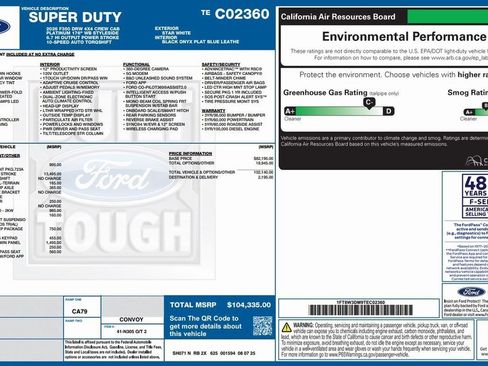 New 2026 Ford F350 Platinum image 2