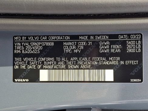 Certified 2023 Volvo XC60 B5 Plus w/ Climate Package AWD/4WD image 28