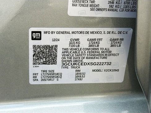 Used 2025 Chevrolet Silverado 1500 Custom Trail Boss image 41