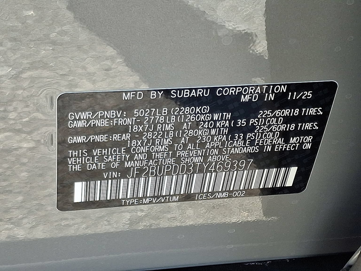 New 2026 Subaru Outback Limited w/ Premium/Limited Plus Package AWD/4WD image 12