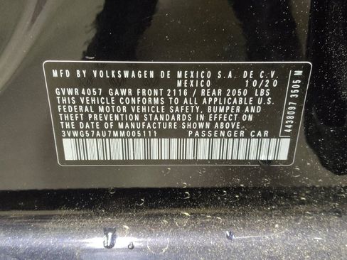 Used 2021 Volkswagen Golf 4-Door FWD image 33