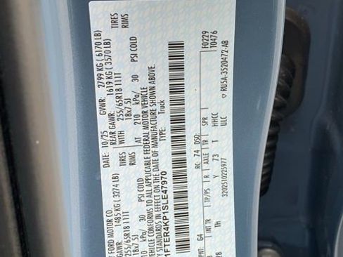 New 2025 Ford Ranger Lariat w/ FX4 Off-Road Package image 25