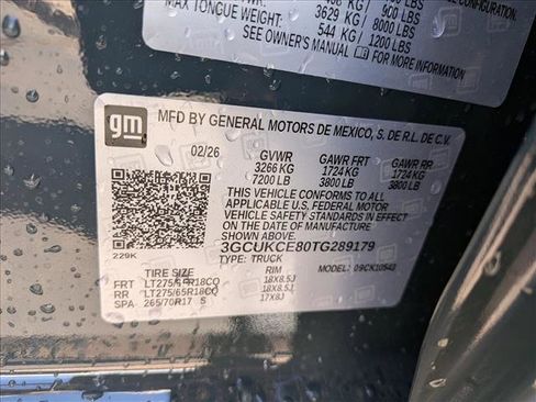 New 2026 Chevrolet Silverado 1500 Custom Trail Boss image 17