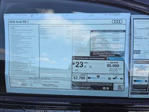 New 2026 Audi RS 3 image 18