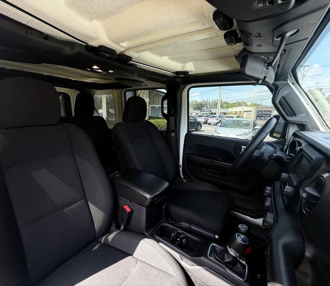 Used 2019 Jeep Wrangler Unlimited Sport S AWD/4WD image 23