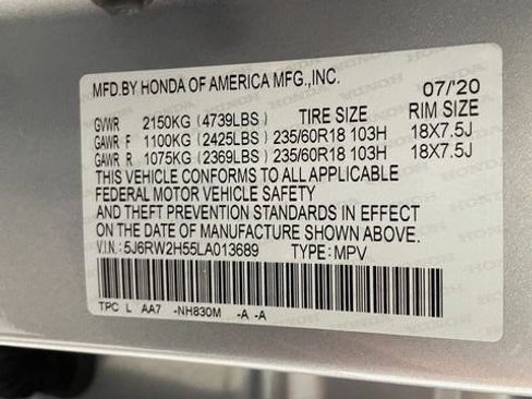 Used 2020 Honda CR-V EX image 28
