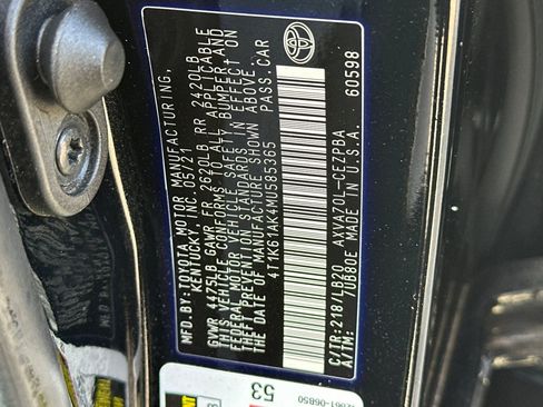 Used 2021 Toyota Camry XSE w/ TRD Appearance Package (TMS) image 32