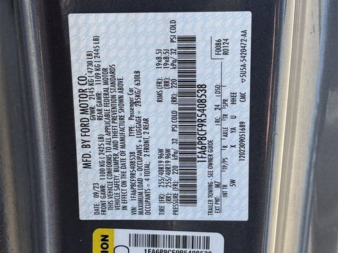 Used 2024 Ford Mustang GT Premium image 30