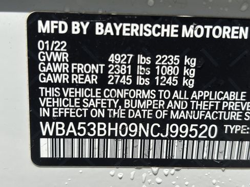 Used 2022 BMW 530i w/ Premium Package RWD image 32