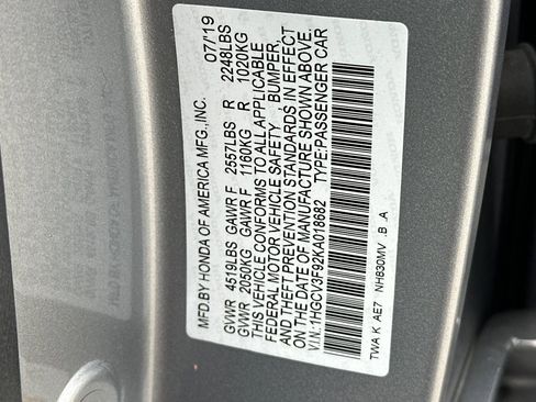 Used 2019 Honda Accord Touring image 33