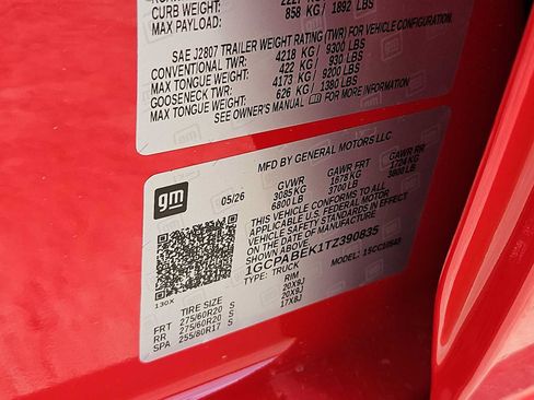 New 2026 Chevrolet Silverado 1500 Custom RWD image 25