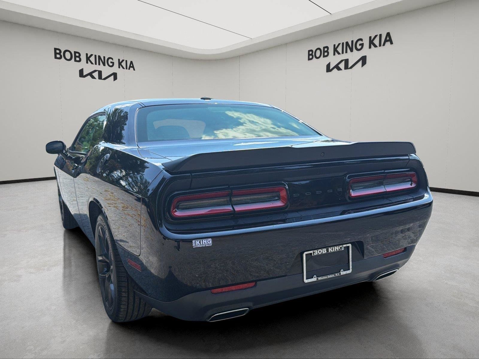 Used 2022 Dodge Challenger SXT w/ Blacktop Package RWD image 3