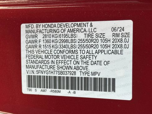 Used 2025 Honda Pilot Touring image 15