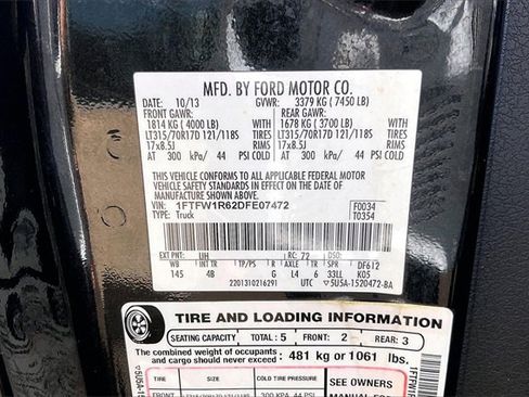 Used 2013 Ford F150 Raptor w/ Luxury Equipment Group image 30