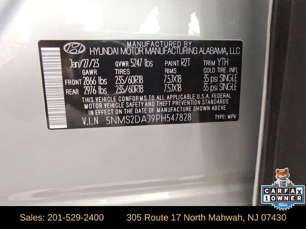 Certified 2023 Hyundai Santa Fe SEL w/ Cargo Package AWD/4WD image 30