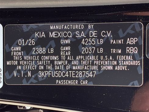 New 2026 Kia K4 GT-Line Turbo image 26