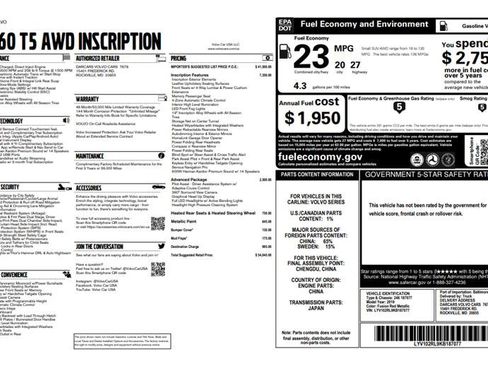 Used 2019 Volvo XC60 T5 Inscription image 3