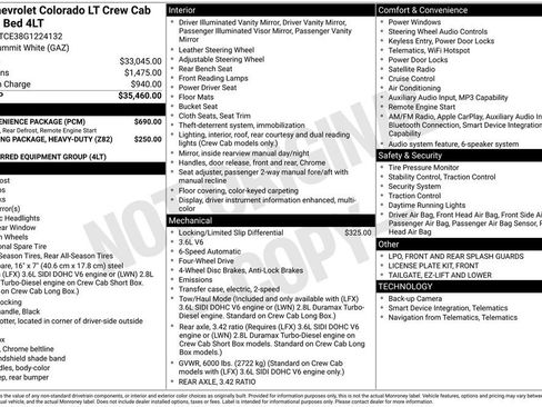 Used 2016 Chevrolet Colorado LT w/ LT Convenience Package image 27