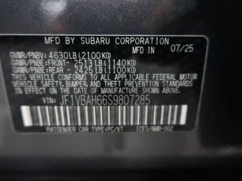 New 2025 Subaru WRX Premium image 23