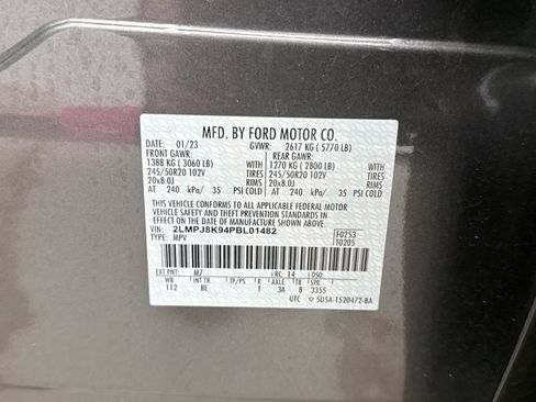 Used 2023 Lincoln Nautilus Reserve w/ Monochromatic Package AWD/4WD image 26