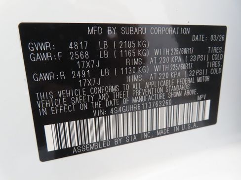 New 2026 Subaru Crosstrek 2.5i AWD/4WD image 28