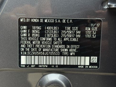 Used 2018 Honda HR-V EX image 40