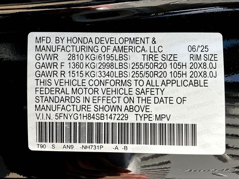 Used 2025 Honda Pilot Elite image 19