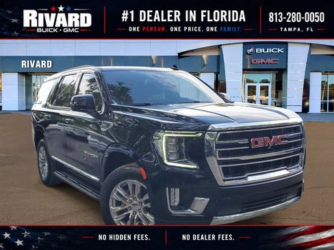 Used 2024 GMC Yukon SLT w/ SLT Luxury Package RWD image 1