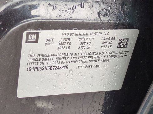 Used 2011 Chevrolet Cruze LS w/ Connectivity Package image 37