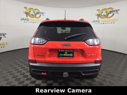 Used 2021 Jeep Cherokee Trailhawk w/ Sun & Sound Group AWD/4WD image 7