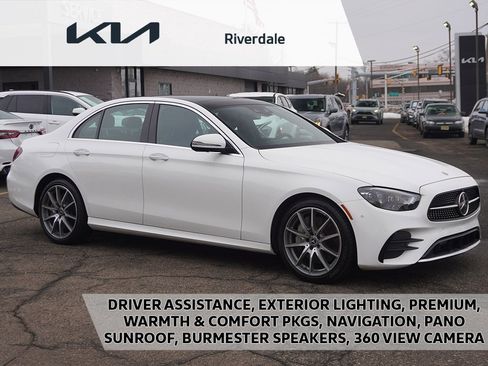 Used 2022 Mercedes-Benz E 450 4MATIC Sedan image 1