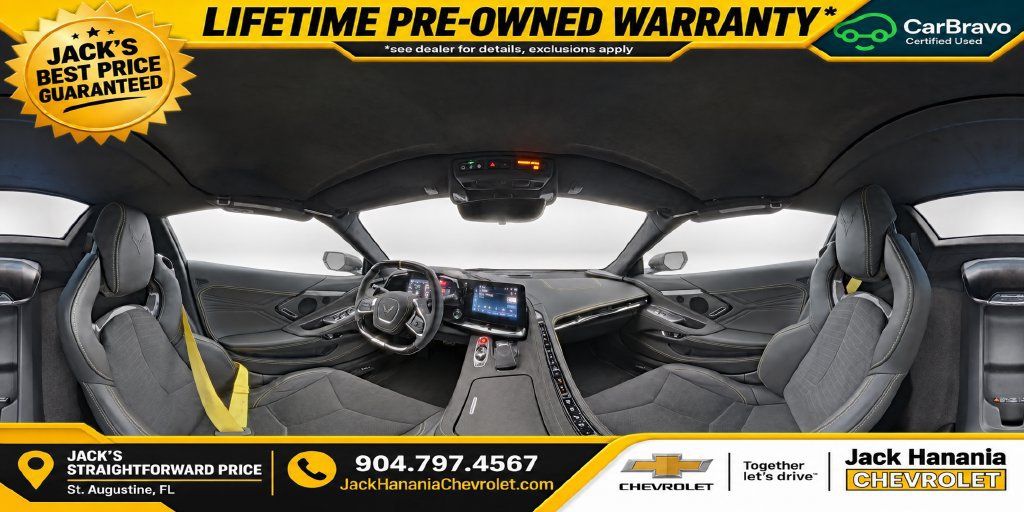 Used 2025 Chevrolet Corvette Z06 w/ Stealth Interior Trim Package RWD image 25