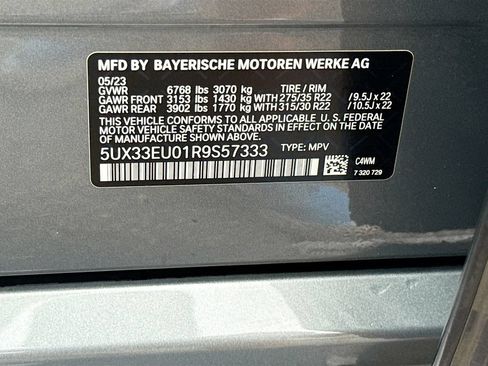 Used 2024 BMW X5 M60i w/ Climate Comfort Package AWD/4WD image 46