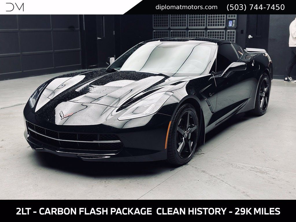 Used 2015 Chevrolet Corvette Stingray Coupe w/ 2LT Preferred Equipment Group RWD image 1