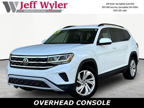 Used 2021 Volkswagen Atlas SE w/ Towing Package FWD image 1