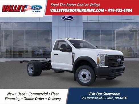 New 2026 Ford F550 2WD Regular Cab Super Duty w/ Snow Plow Prep Package image 1