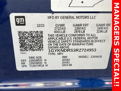 Used 2024 Cadillac XT5 Premium Luxury w/ Technology Package image 35