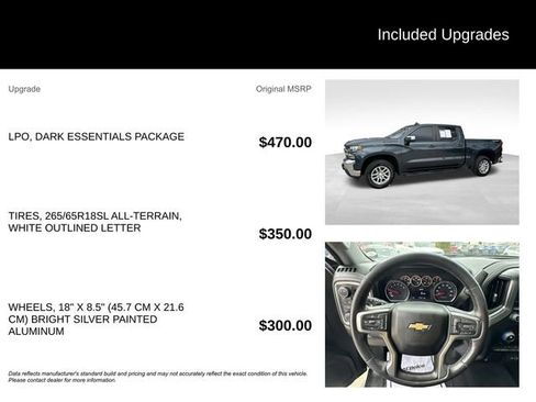 Used 2022 Chevrolet Silverado 1500 LT w/ LPO, Dark Essentials Package AWD/4WD image 5