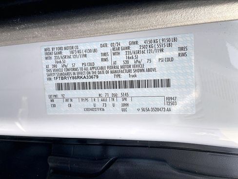 Used 2024 Ford Transit 250 Low Roof w/ Exterior Upgrade Package image 33