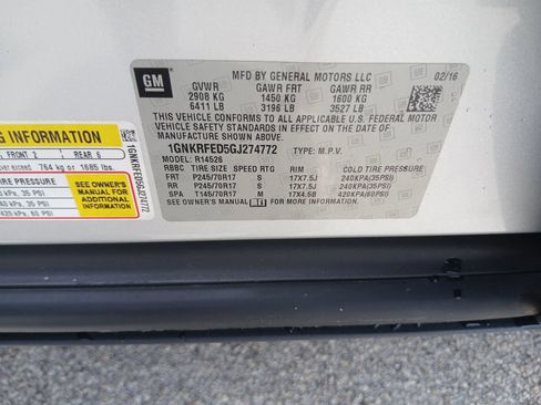 Used 2016 Chevrolet Traverse LS FWD image 10