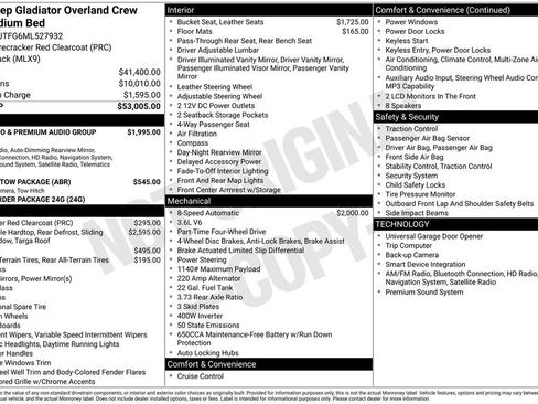 Used 2021 Jeep Gladiator Overland image 21