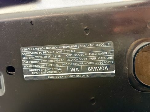 Used 2025 Nissan Sentra SV FWD image 15