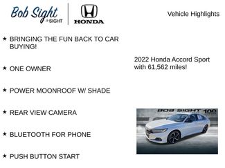 Used 2022 Honda Accord Sport video 2