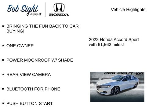 Used 2022 Honda Accord Sport image 2