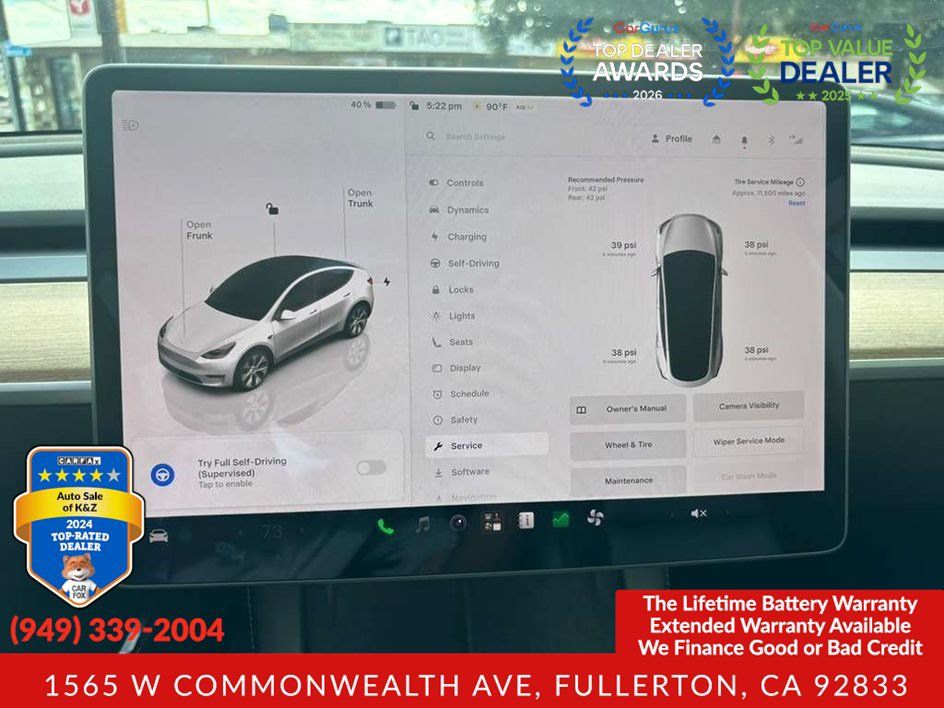 Used 2022 Tesla Model Y Long Range AWD/4WD image 40