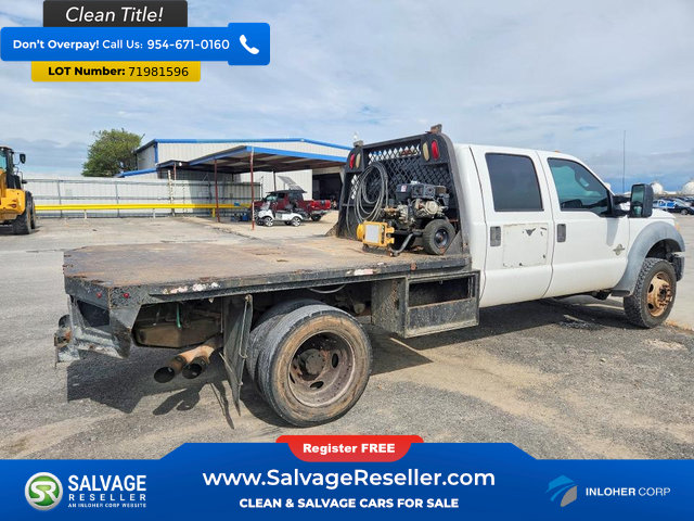 Used 2011 Ford F550 2WD Crew Cab Super Duty w/ Payload Upgrade Pkg image 4
